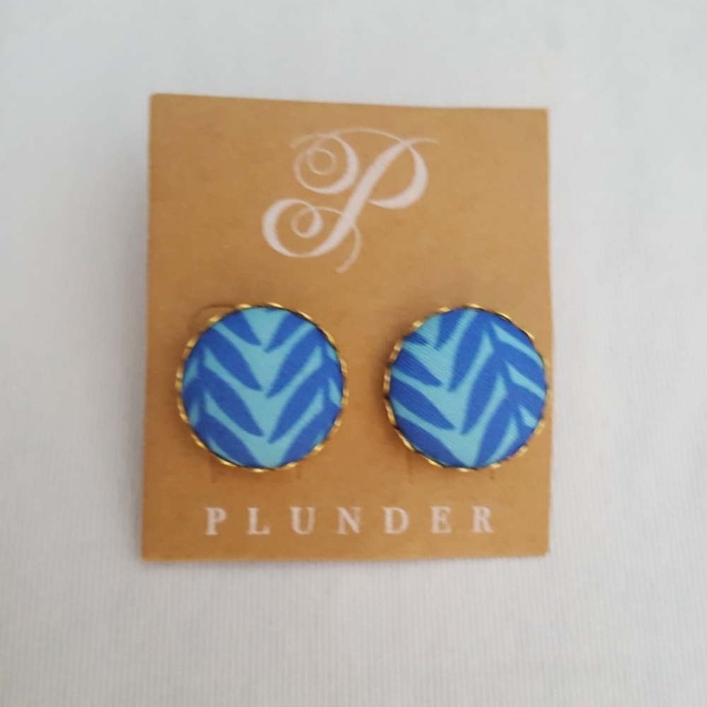 Plunder Regan earrings new with box